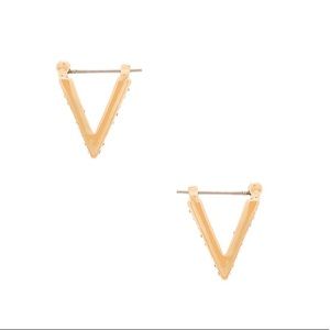••BRAND NEW•• Rebecca Minkoff Studded V Earrings